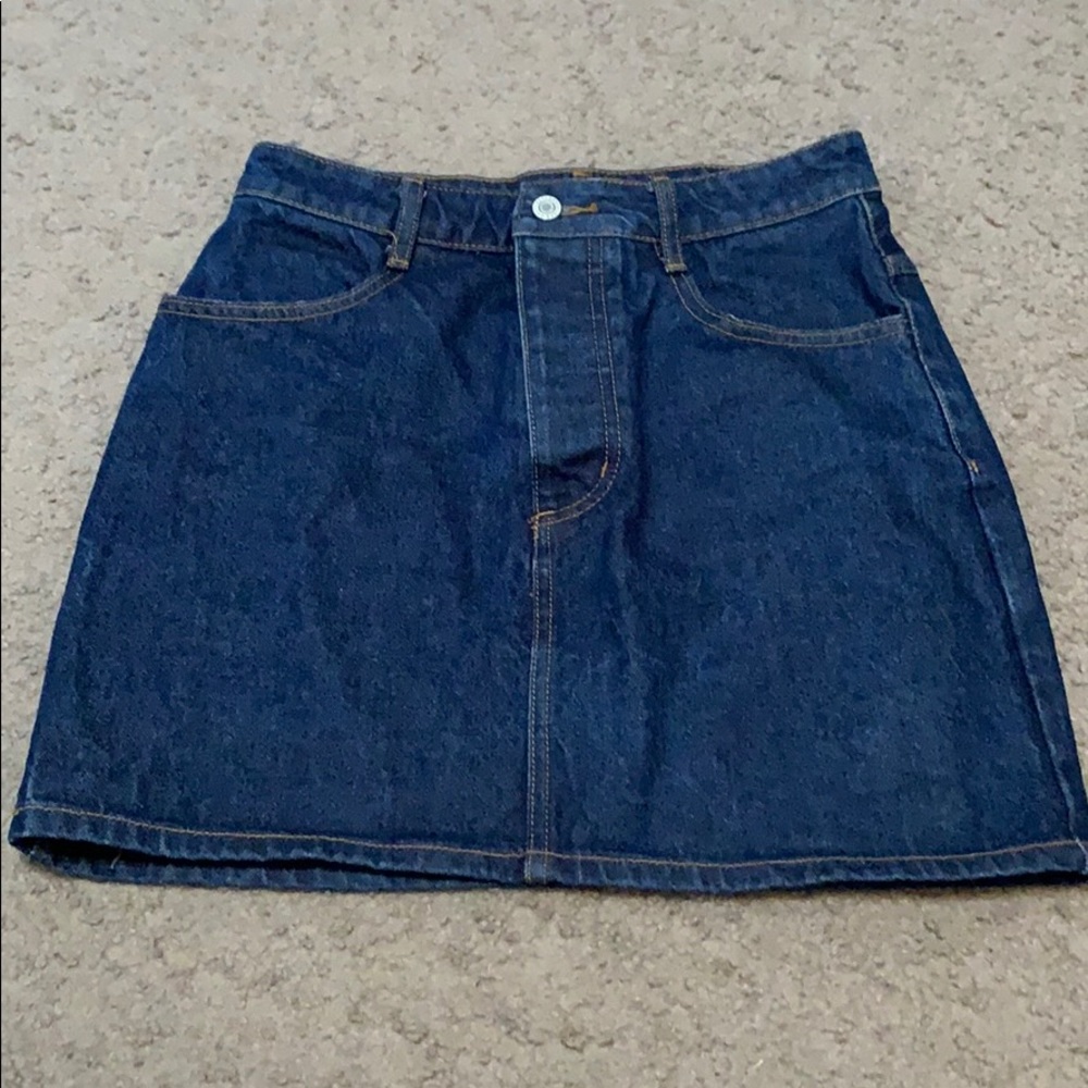 Denim skirt